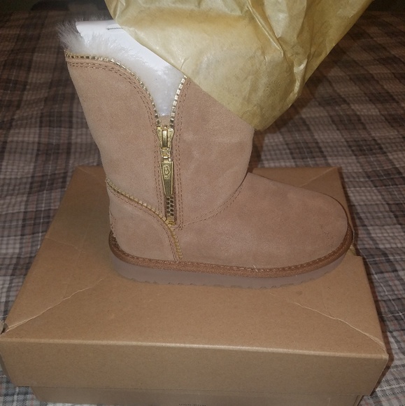 Uggs with gold zipper Clearance